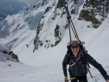 Above Chamonix